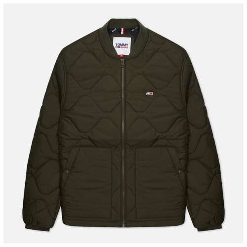 фото Мужская куртка бомбер tommy jeans quilted