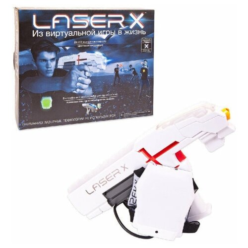 фото Abtoys игровой набор laser x 1бластер, 1 мишень 88011