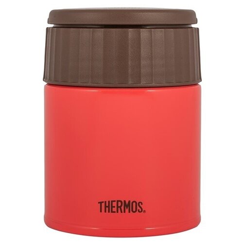 фото Термос для еды thermos jbq-400 pch 0,4 л, красный