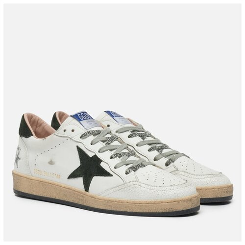 фото Мужские кроссовки golden goose ball star leather/suede star