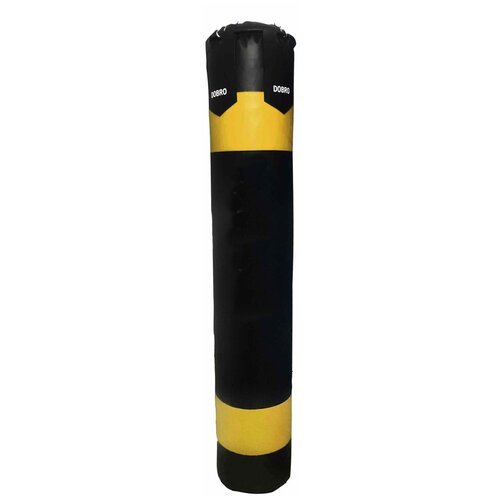 фото Боксёрский мешок вертикаль (premium) 160х32, вес 55-60 кг, красный/черный dobro