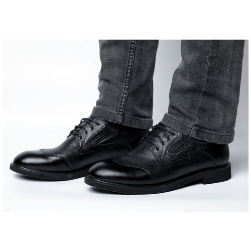 фото Мужские кожаные туфли/кожаные туфли/мужские туфли. (туфли-40) new dark