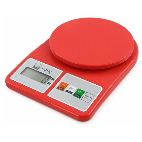 фото Весы кухонные home element he-sc930 bright ruby