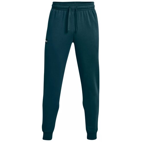 фото Брюки under armour rival fleece joggers, размер xl, dark cyan/onyx white