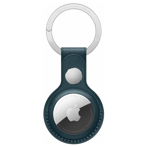 фото Чехол apple для airtag с кольцом для ключей балтийский синий