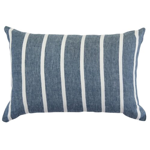 фото Чехол для подушки tkano essential 40х60 см темно-синий