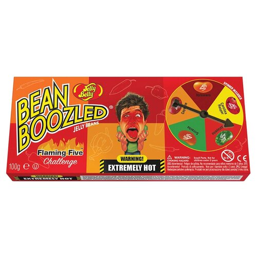 фото Острые драже jelly belly bean boozled fiery five (игра с крутящимся диском) (сша), 100 г