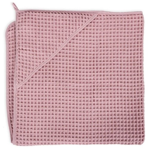 фото Ceba baby полотенце-уголок 100х100 см silver pink