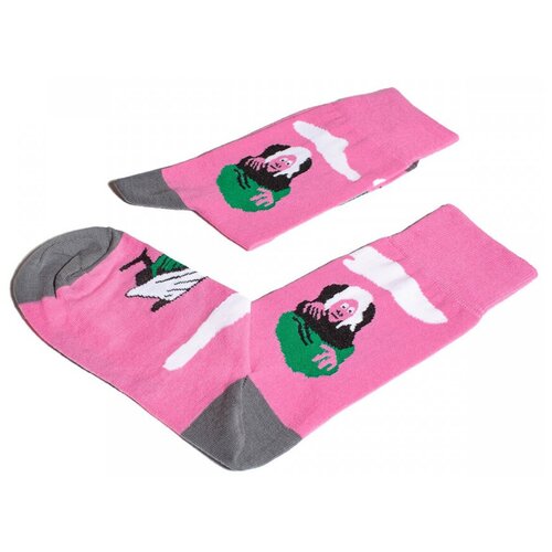 фото Детские носки st. friday socks баба-яга. васнецов., размер 30-33