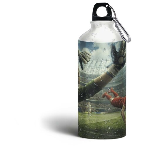 фото Бутылка спортивная/туристическая фляга спорт футбол - 37 brutbottle