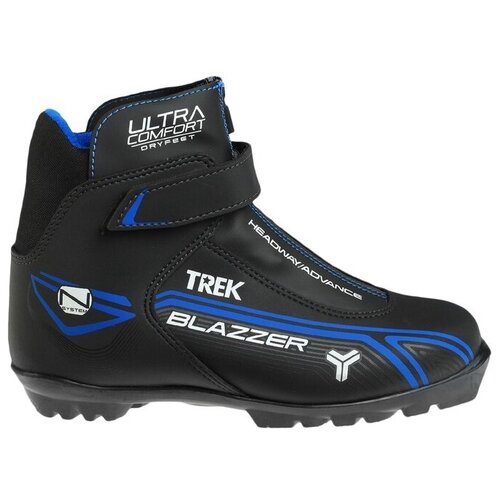 фото Ботинки лыжные nnn trek blazzercontrol3 черный/лого синий ru39/eu40/cm25