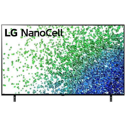 фото 50" телевизор lg 50nano806pa nanocell, hdr (2021), черный