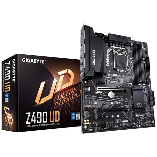 фото Материнская плата gigabyte z490 ud