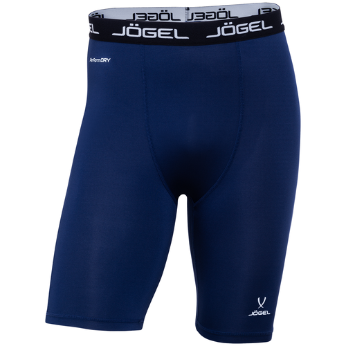 фото Шорты компрессионные jogel camp tight short performdry jbl-1300-091, темно-синий/белый (xl)