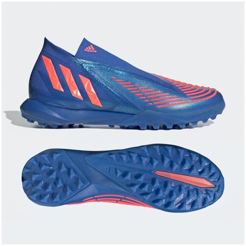 фото Шиповки adidas, футбольные, размер 9uk (43.3eu), синий