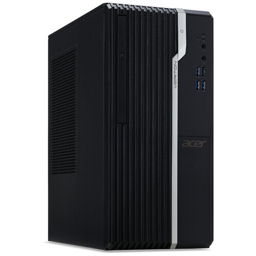 фото Настольный компьютер acer veriton s2670g (dt.vtger.016) mini-tower/intel pentium gold g6400/4 гб/128 гб ssd/intel uhd graphics 610/windows 10 pro черный