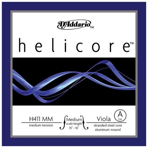 фото Струна a/ля для альта daddario h411-mm helicore d'addario