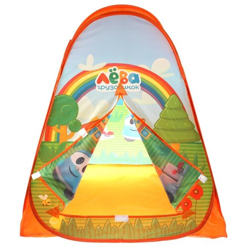 фото Палатка детская игровая играем вместе "грузовичок лева", 81*90*81 см, в сумке (gfa-gl01-r)
