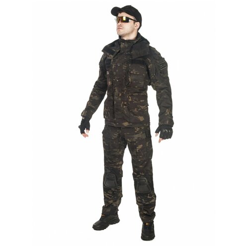 фото Костюм тактический мужской демисезонный gontex rescuer, цвет multicam black-l gongtex