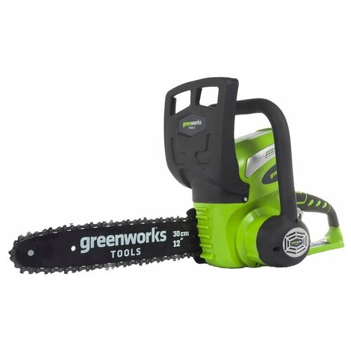 фото Аккумуляторная пила greenworks g40cs30 2.0ah x1 40 в/2 а·ч