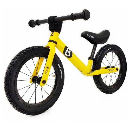 фото Беговел bike8 racing air 14, yellow