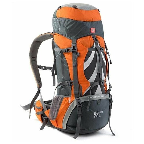 фото Рюкзак naturehike professional big capacity 70l climbing bag оранжевый