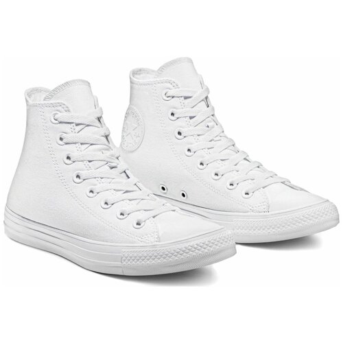 фото Кеды converse (конверс) chuck taylor all star 1u646 белые (46)