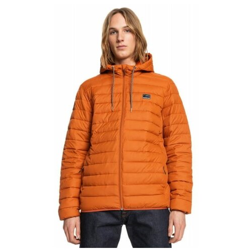фото Куртка quiksilver scaly, цвет оранжевый, размер s
