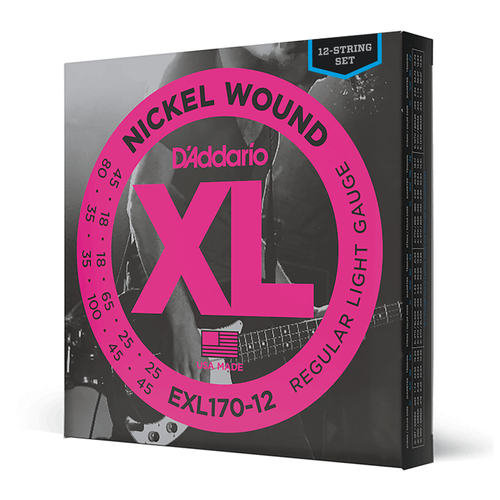 фото D'addario exl170 12 струны для бас-гитары