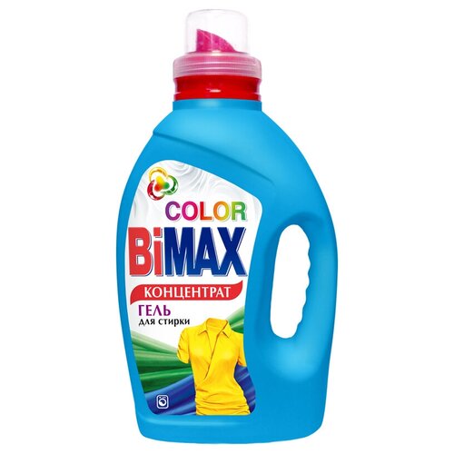 фото Гель для стирки bimax bimax color, 1.95 л, бутылка