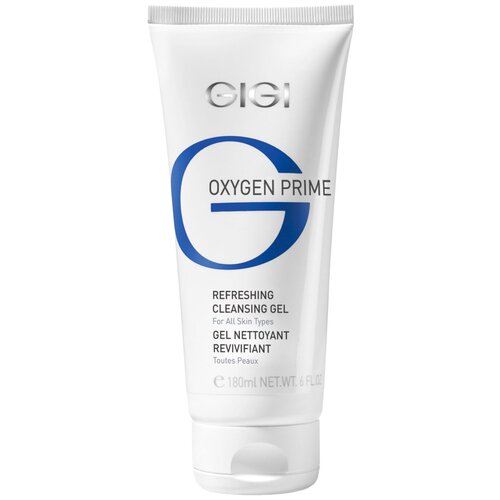 Купить GIGI Oxygen Prime: Гель очищающий освежающий для всех типов кожи лица (Refreshing Cleansing Gel), 180 мл