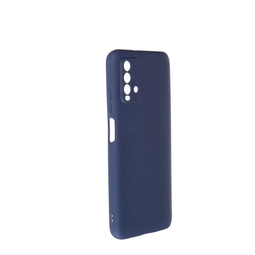 фото Чехол zibelino для xiaomi redmi 9t soft matte blue zsm-xia-rdm-9t-cam-blu