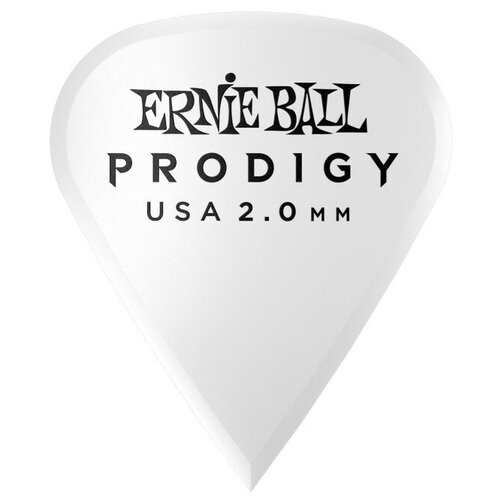 фото Ernie ball набор медиаторов 9341 prodigy white ernie ball