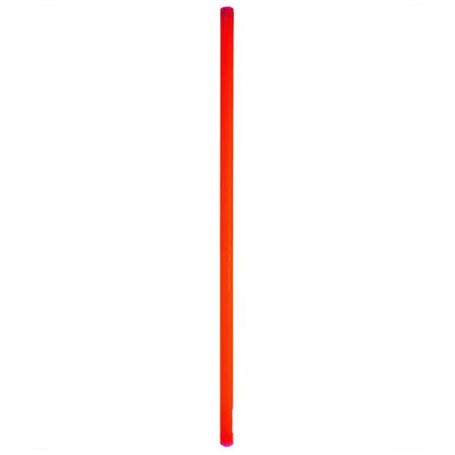 фото Гимнастическая палка пластиковая 100 см, оранжевая. китай