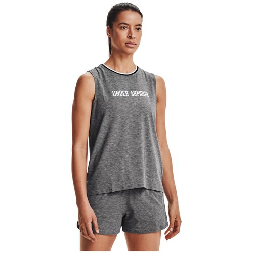 фото Майка under armour recovery sleepwear tank серый xl 1362555-001