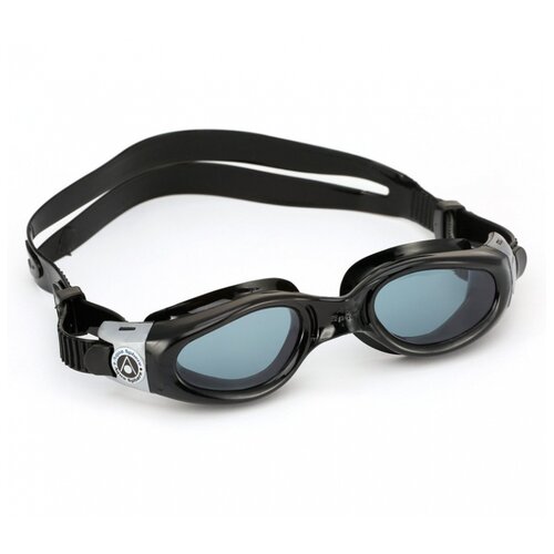 фото Очки для плавания aqua sphere kaiman small (junior), black/dark lens