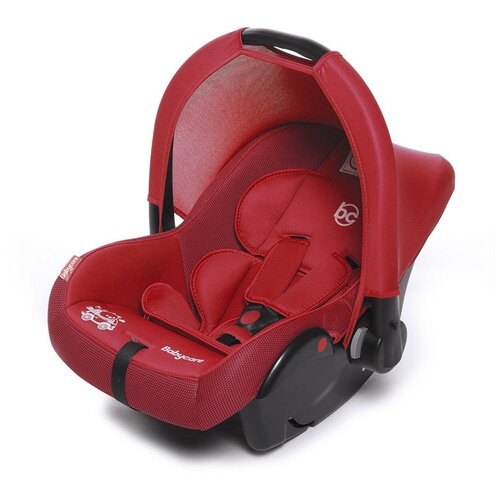 фото Автокресло-переноска группа 0+ (до 13 кг) babycare lora, красный