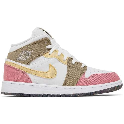 фото Кроссовки nike air jordan 1 mid pastel grind, 40eu