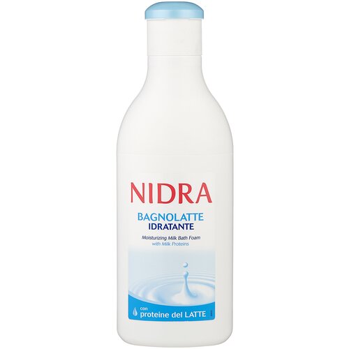 фото Nidra пена-молочко для ванны с молочными протеинами увлажняющая, 750 мл