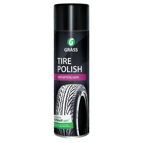 фото Чернитель шин grass tire polish, аэрозоль, 650 мл