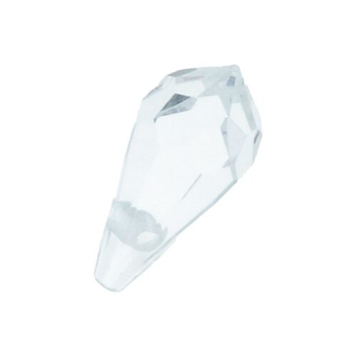 фото Подвески preciosa м.с.drop crystal, 11*5,5 мм, стекло, 72 шт, в пакете, прозрачная (451-51-984)