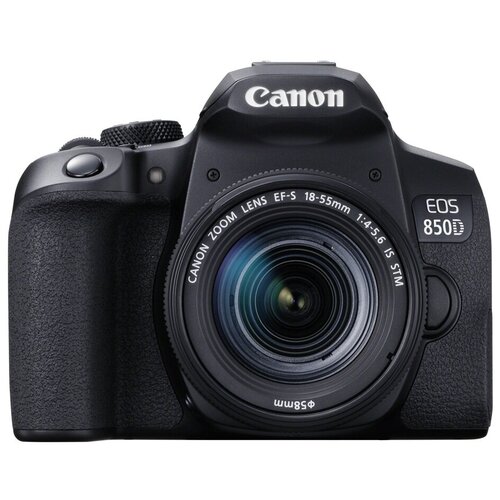 Фотоаппарат Canon EOS 850D Kit черный EF-S 18-55mm f/4-5.6 IS STM
