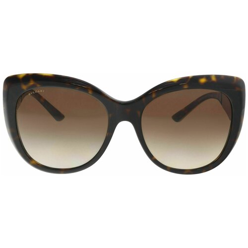 фото Очки bvlgari bv 8198-b women's sunglasses 5441/13 dark havana/gold brown gradient 57