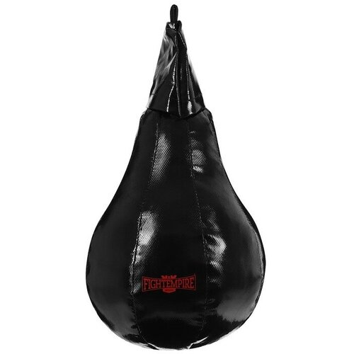 фото Fight empire груша боксёрская fight empire, на ленте ременной, тент, 40 см, d=25 см, 4 кг