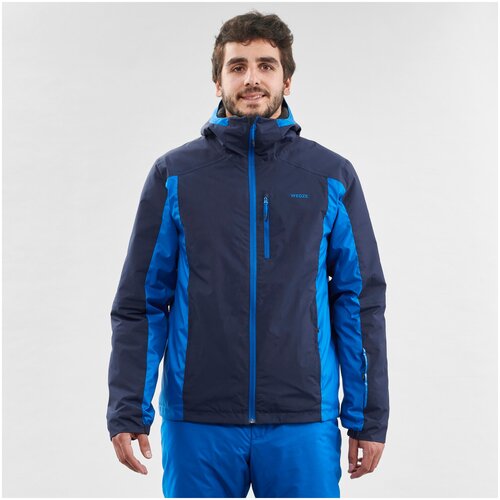 фото Куртка лыжная мужская синяя 180, размер: l, цвет: сине-фиолетовый/неоновый синий wedze х декатлон decathlon