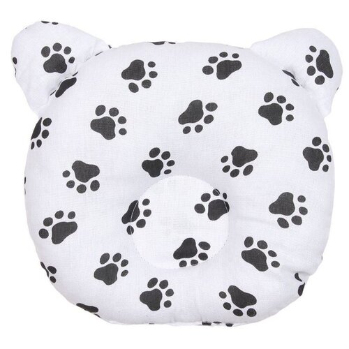 фото Подушка amarobaby first pillow 22 см зигзаг мята