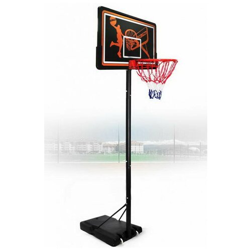 фото Баскетбольная стойка startline play standart 003f (высота 150-305 см, р-р. щита 112х72х6,6 см, кольцо 45 см) start line