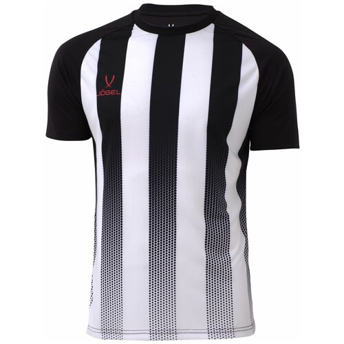 фото Футболка jogel футболка игровая camp striped jersey от jogel. детская. цвет: белый/черный. размер: xs., размер yl, черный, белый