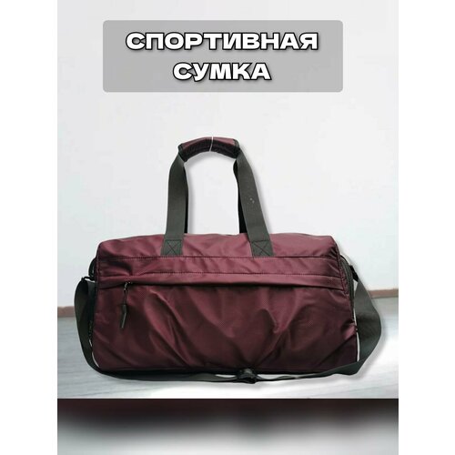 фото Сумка спортивная 3058, 20 л, 23х25х43 см, ручная кладь, бордовый tc&q-the territory of comfort and quality