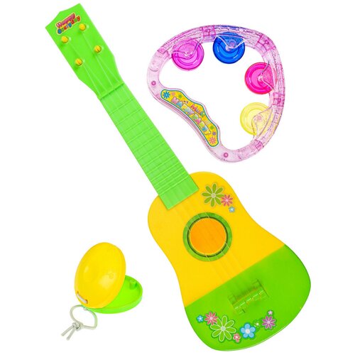 фото Набор музыкальных инструментов "маленький оркестр 2" (3 предмета) китай (игрушки)